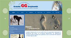 Desktop Screenshot of gratefulgreys.com
