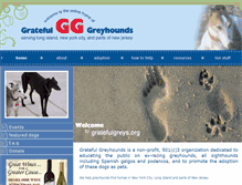 Tablet Screenshot of gratefulgreys.com